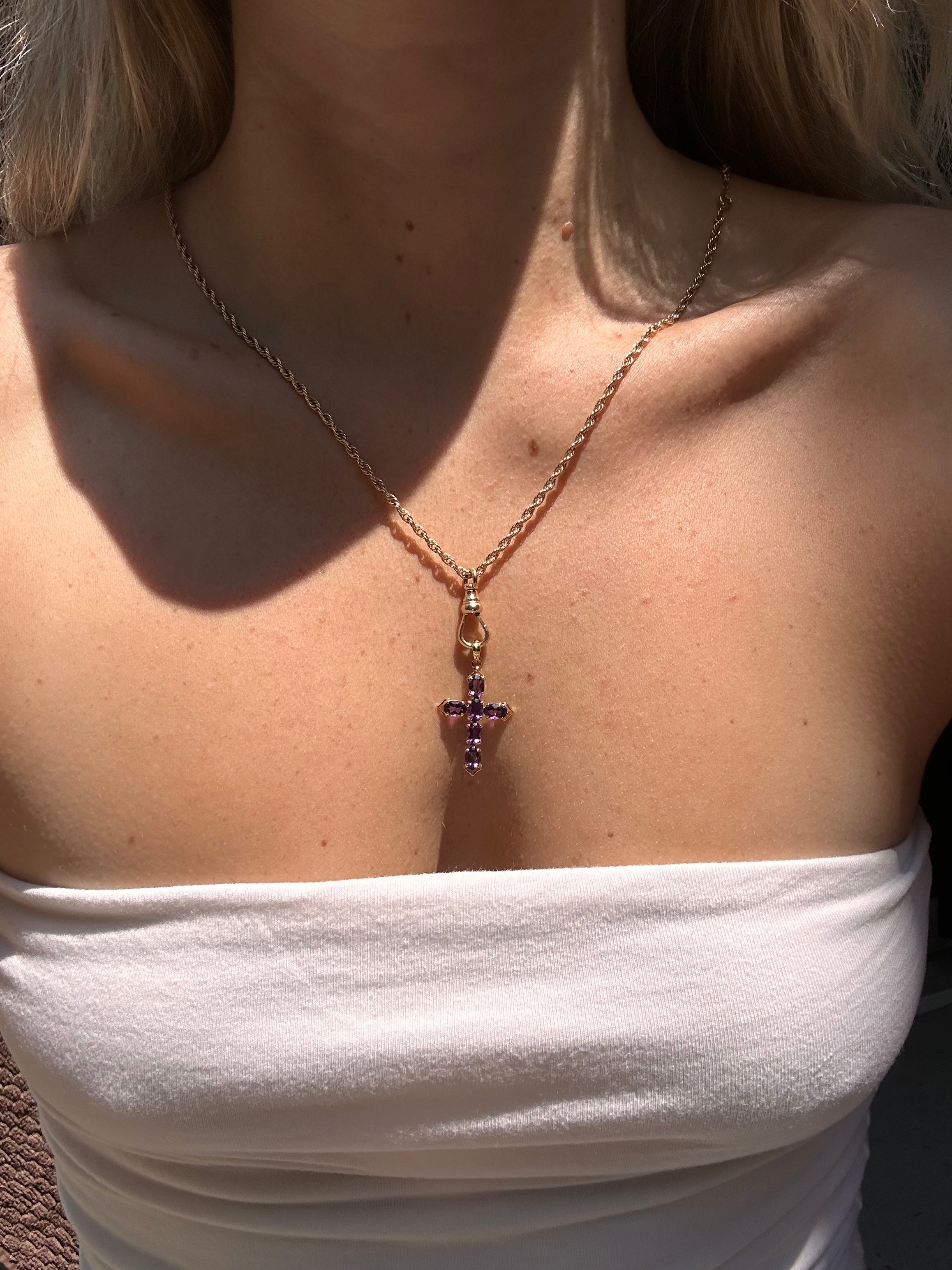 Amethyst across