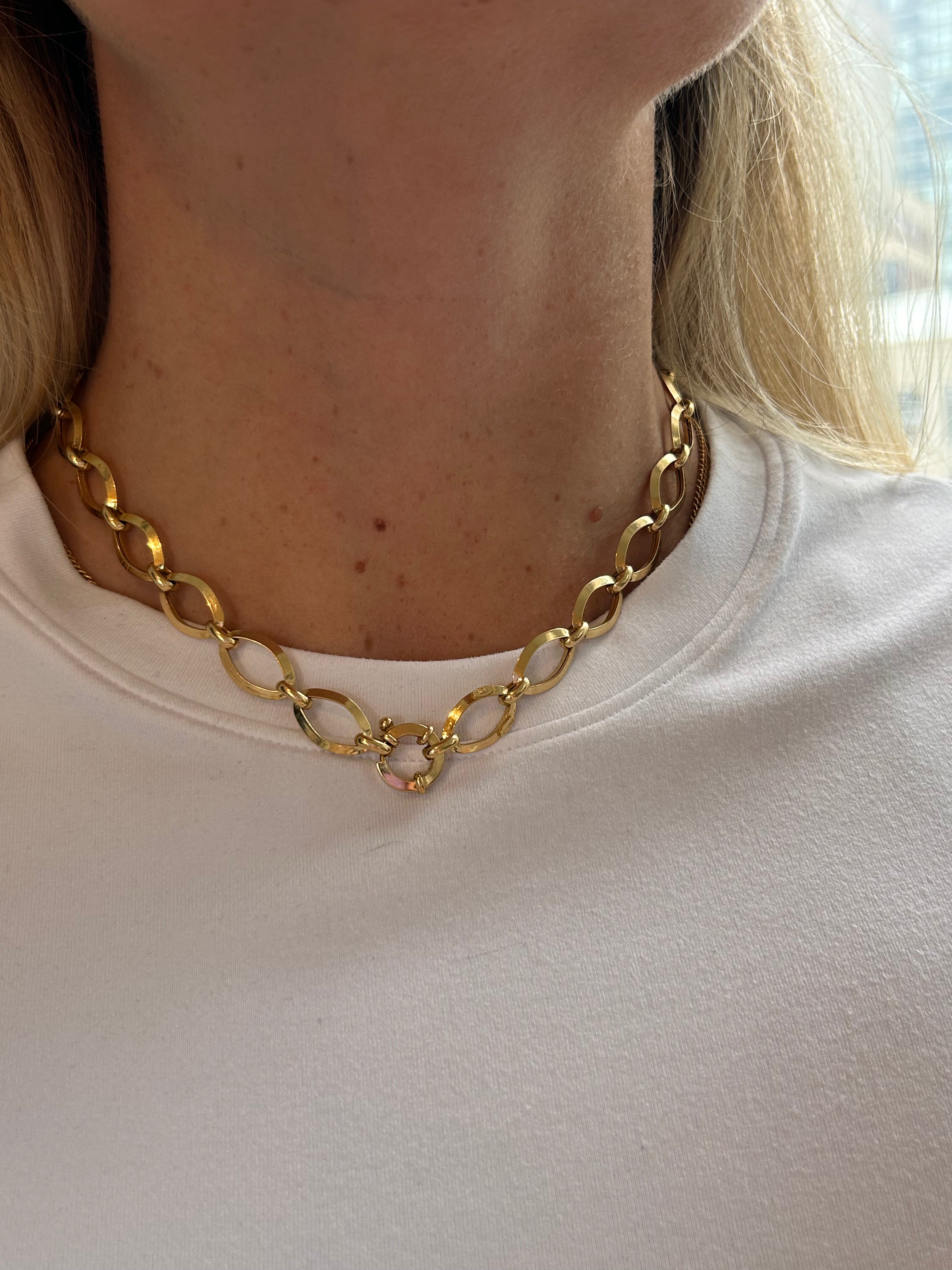 Oval Link Choker