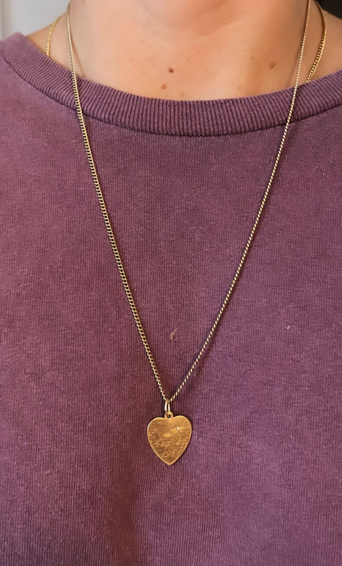 Starburst Heart Charm