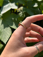Garnet Heart Ring