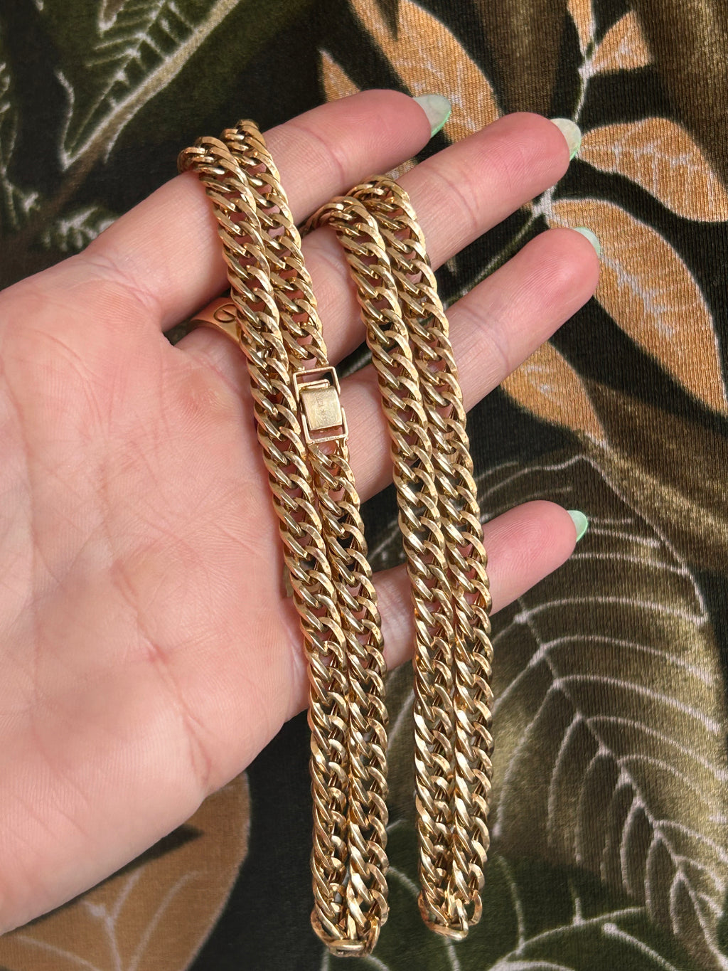 Double Curb Chain