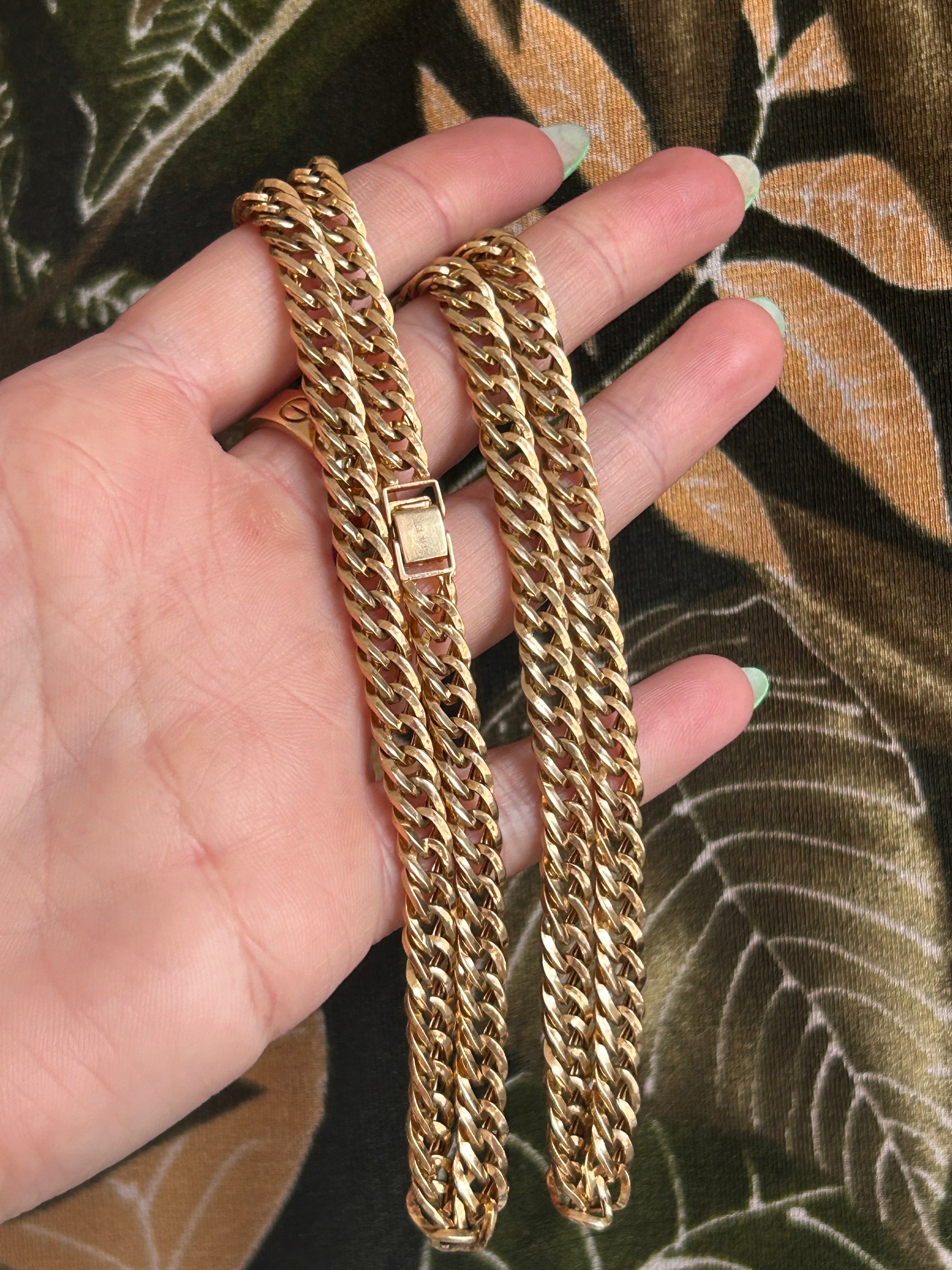 Double Curb Chain