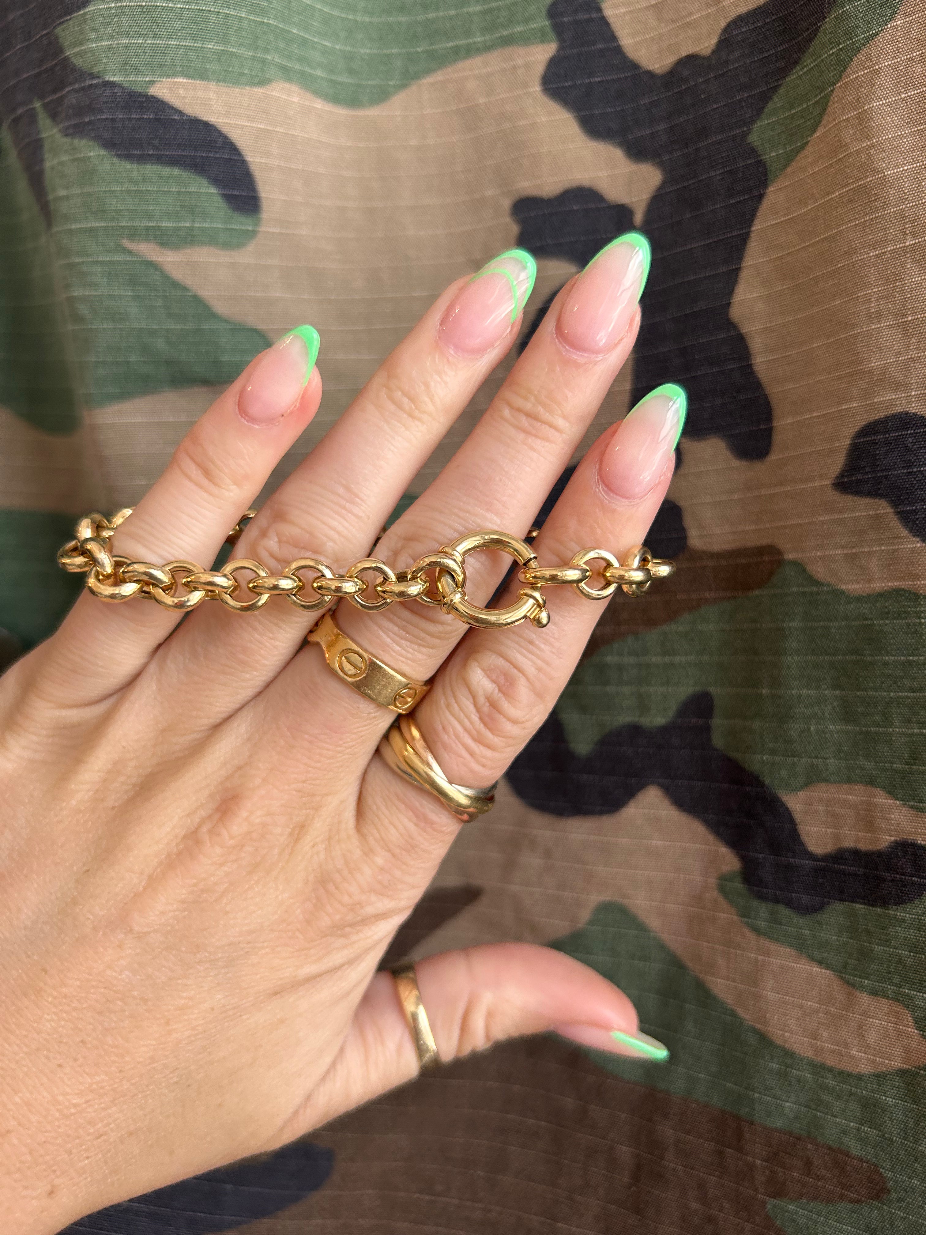 Chunky Rolo Bracelet