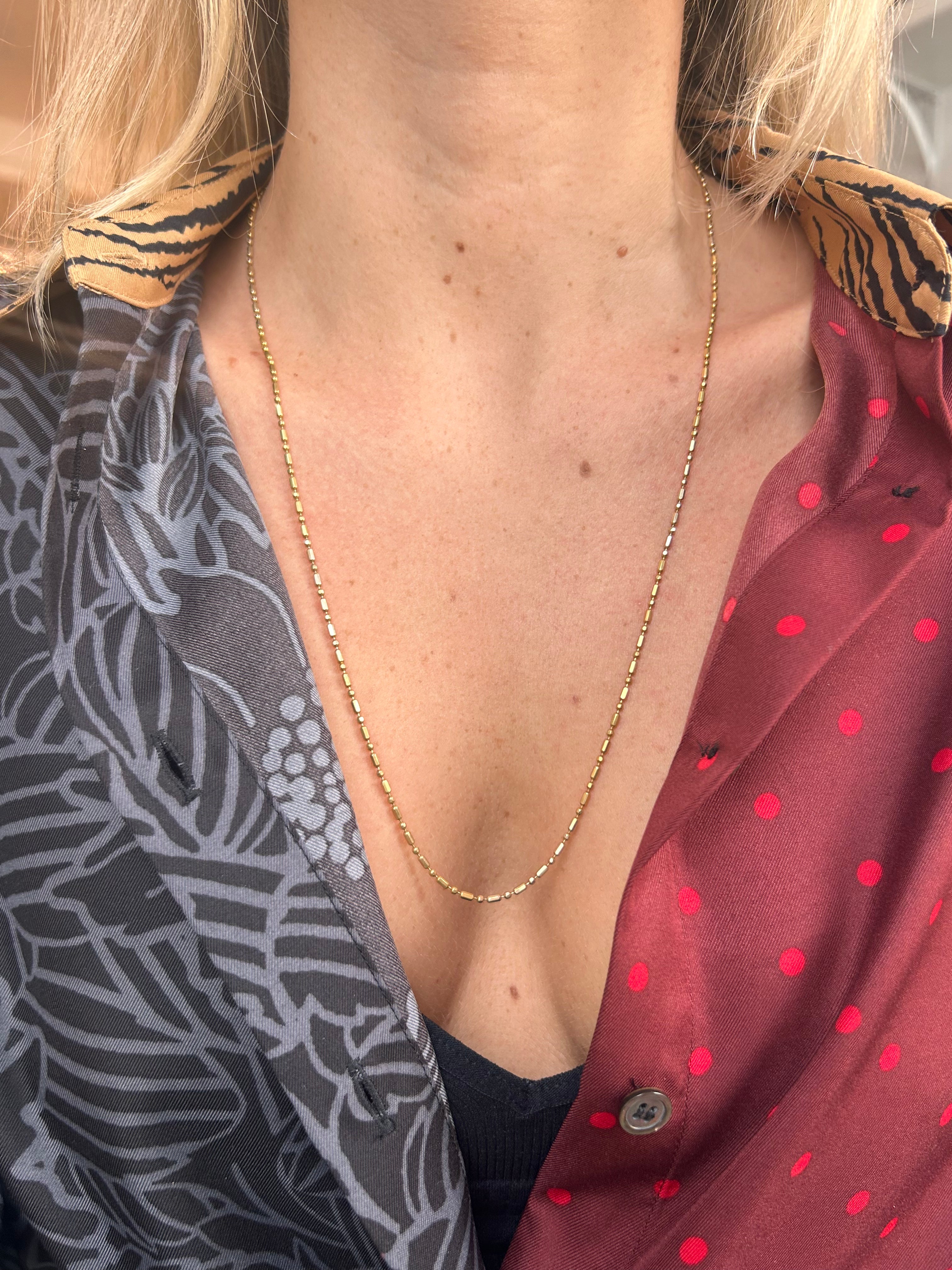 Solid Ombre Bead Chain