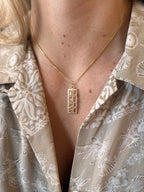 Chinese Long Pendant