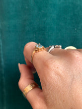 Load image into Gallery viewer, Aquamarine Heart Ring
