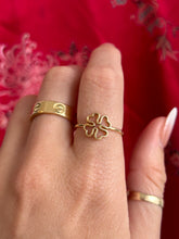 Load image into Gallery viewer, Four Leaf Clover Ring
