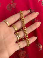 18k Curb Bracelet