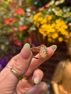 Mother of Pearl Planet Ring