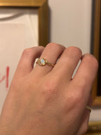 Dainty Opal Ring