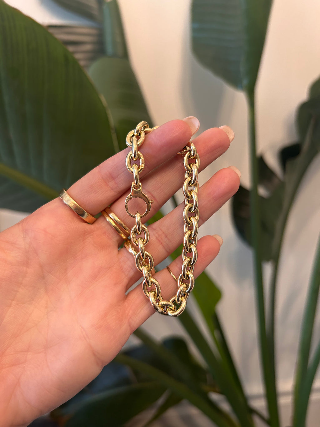 Chunky Rolo Bracelet