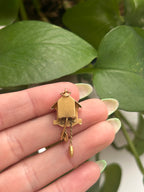Birdhouse Clock Charm