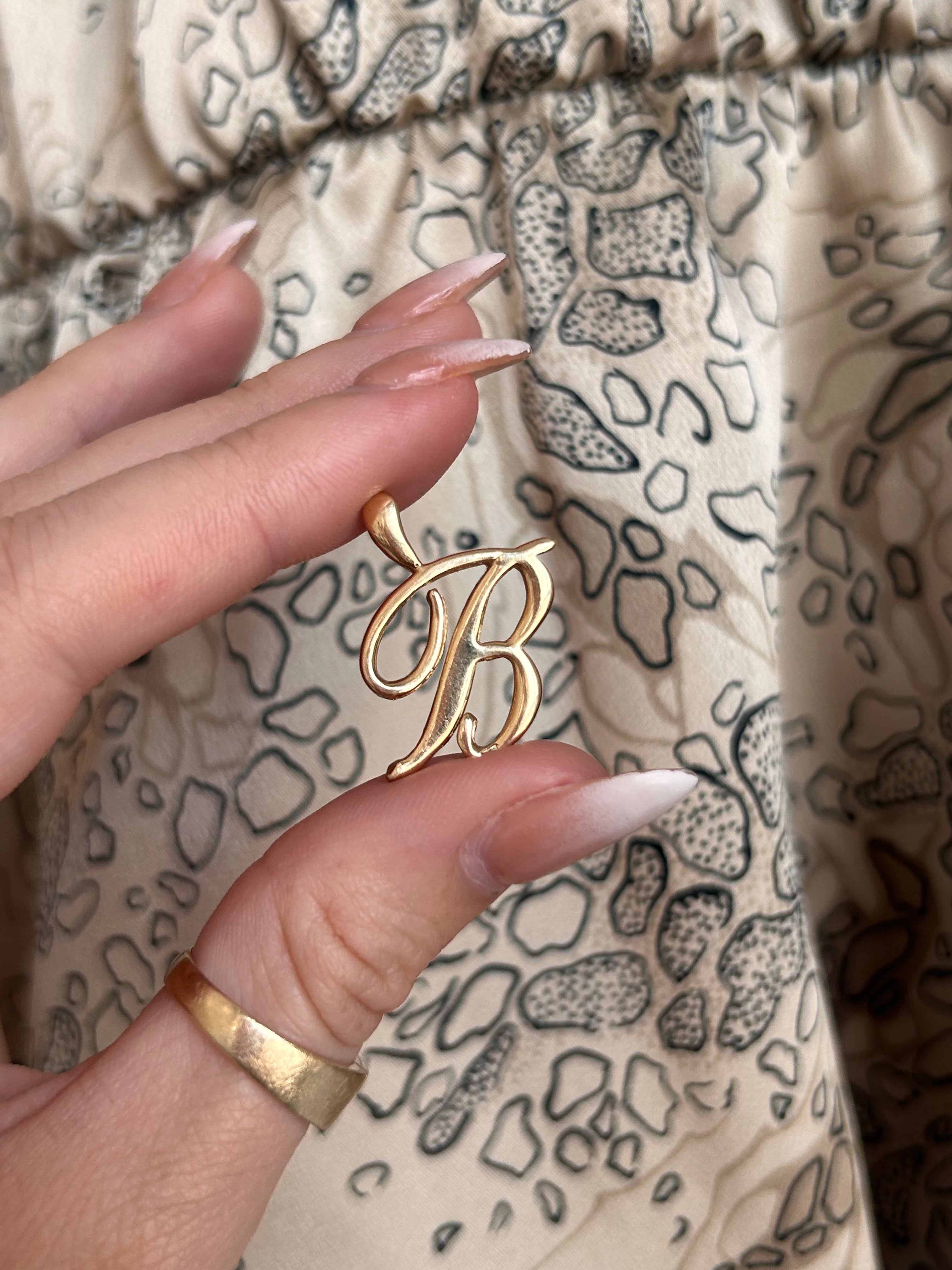 Cursive B Charm
