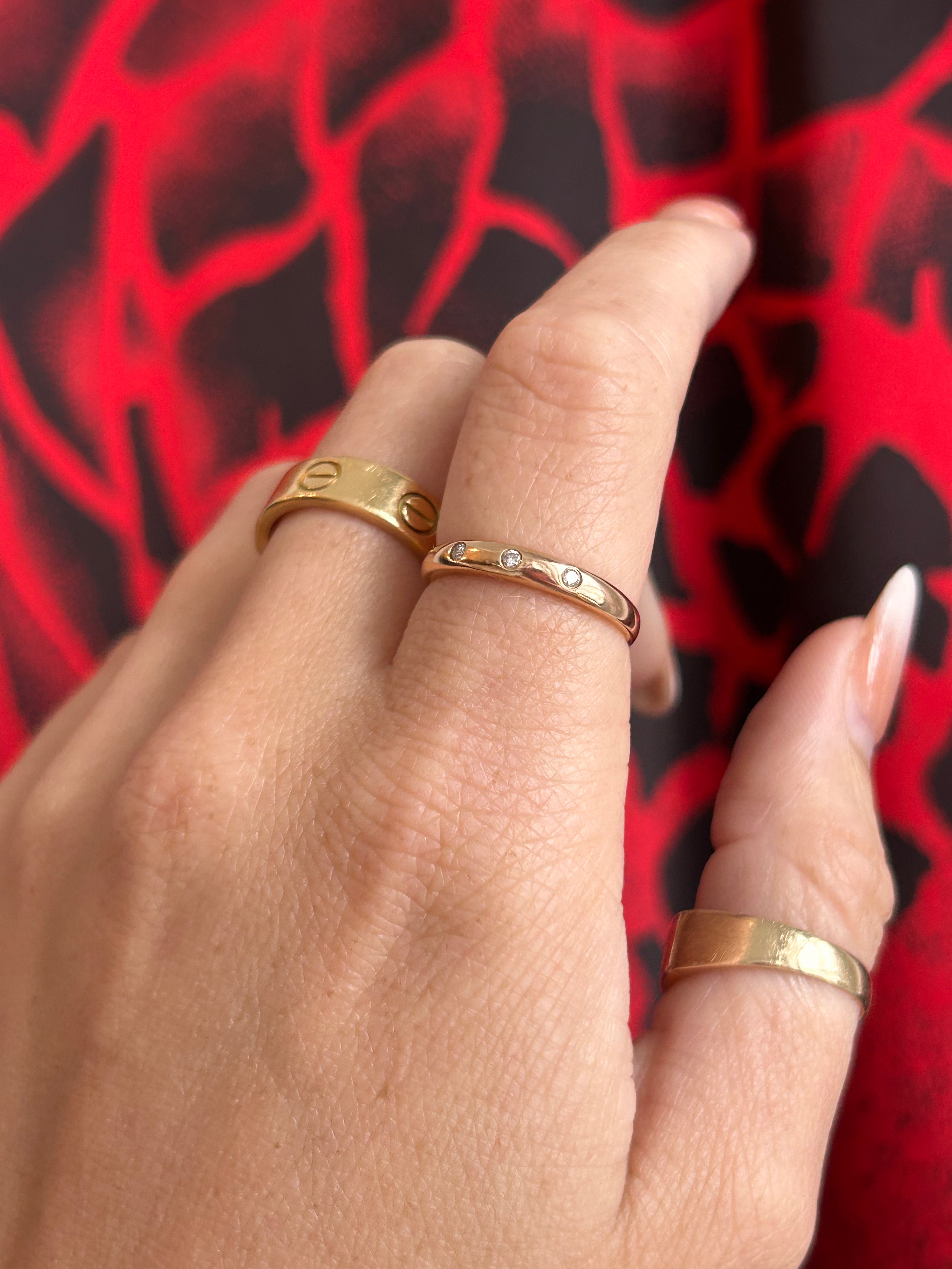 Rose Gold Diamond Ring