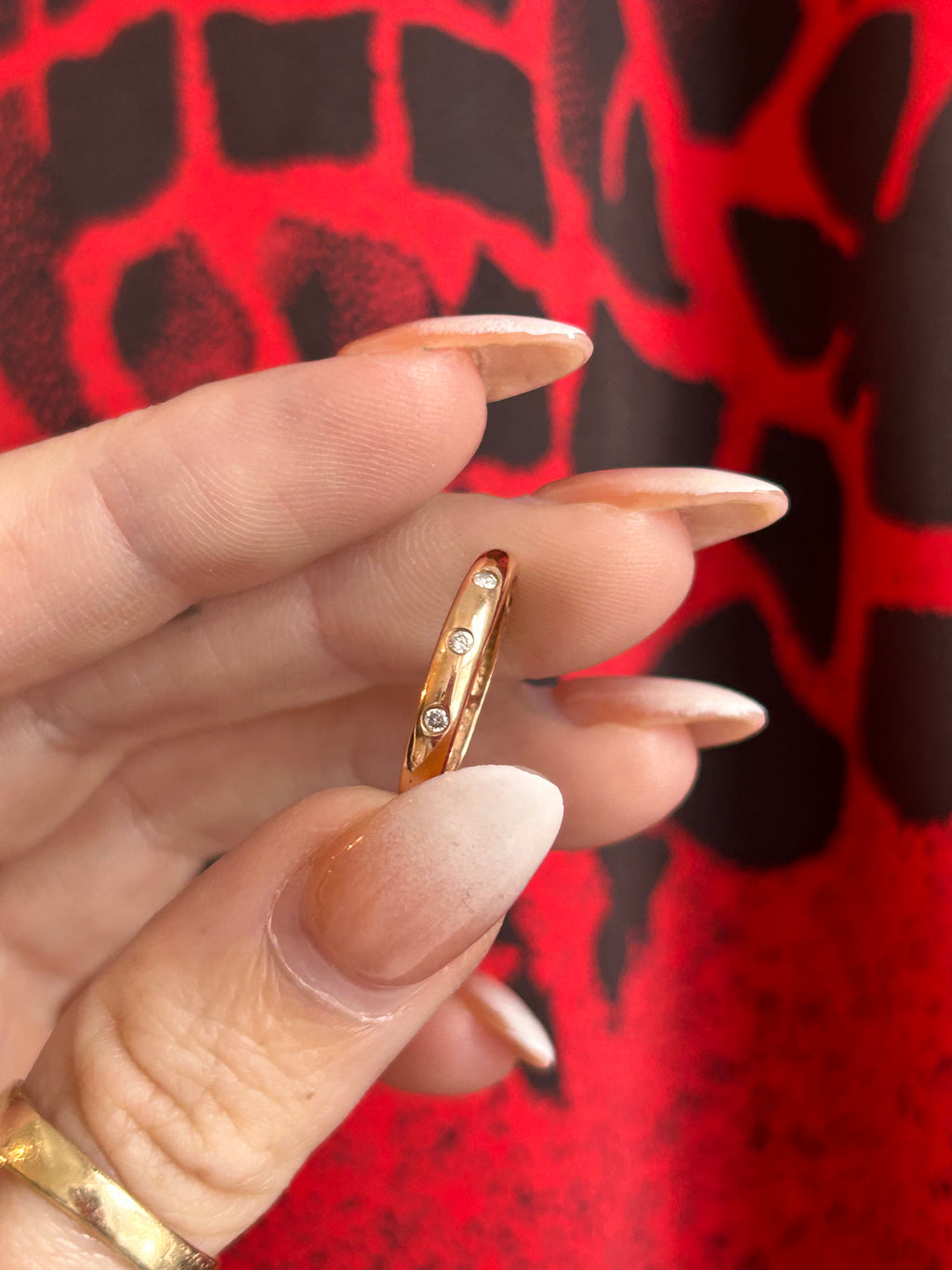 Rose Gold Diamond Ring