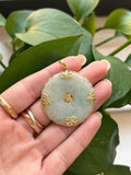 Jade Disk Charm