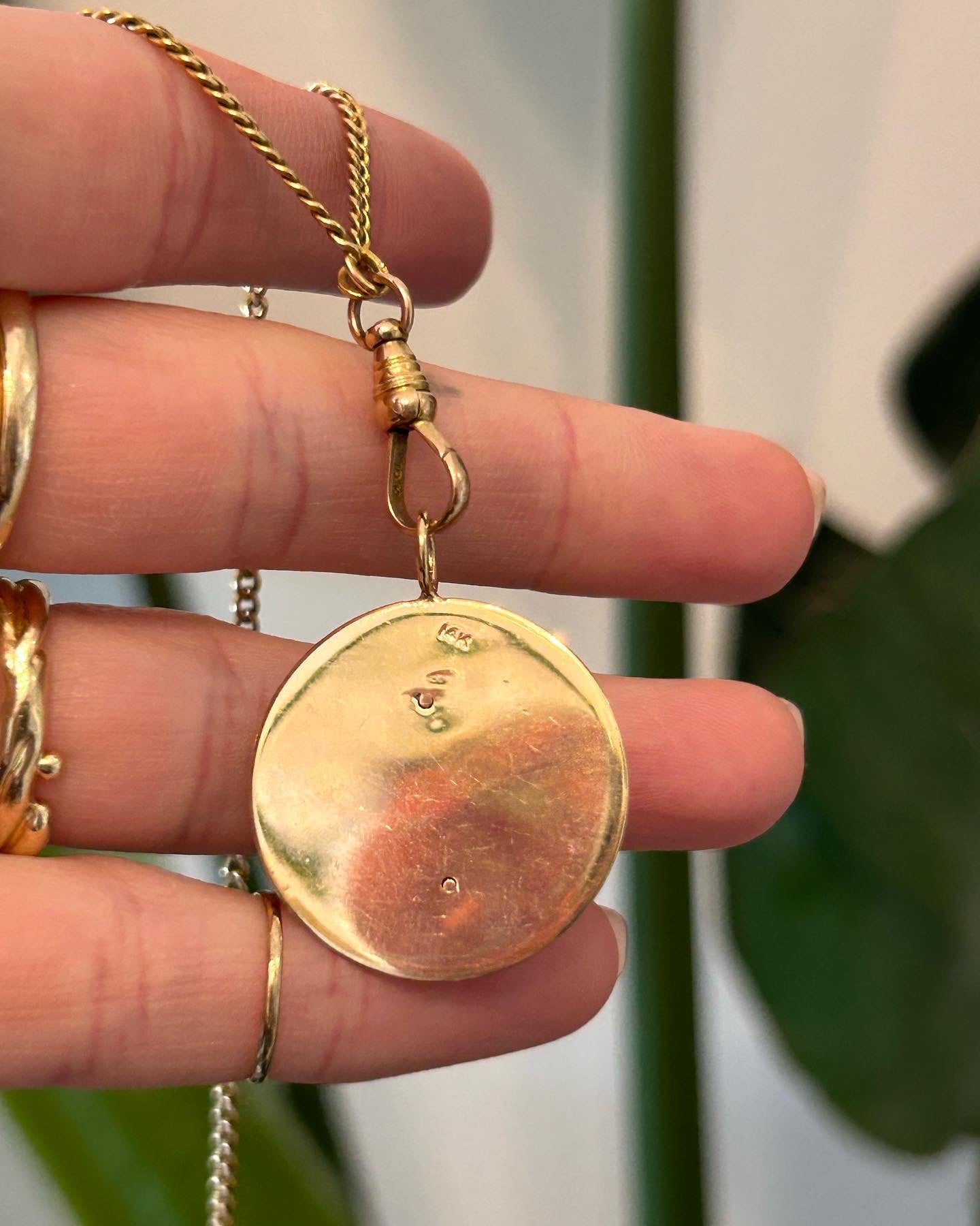 Diamond Lion Pendant