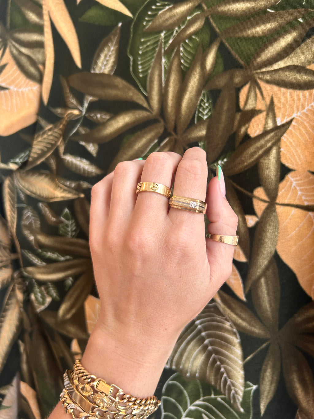 Diamond Square Ring