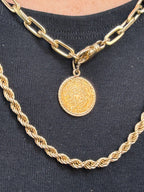 Aztec Calendar Medallion