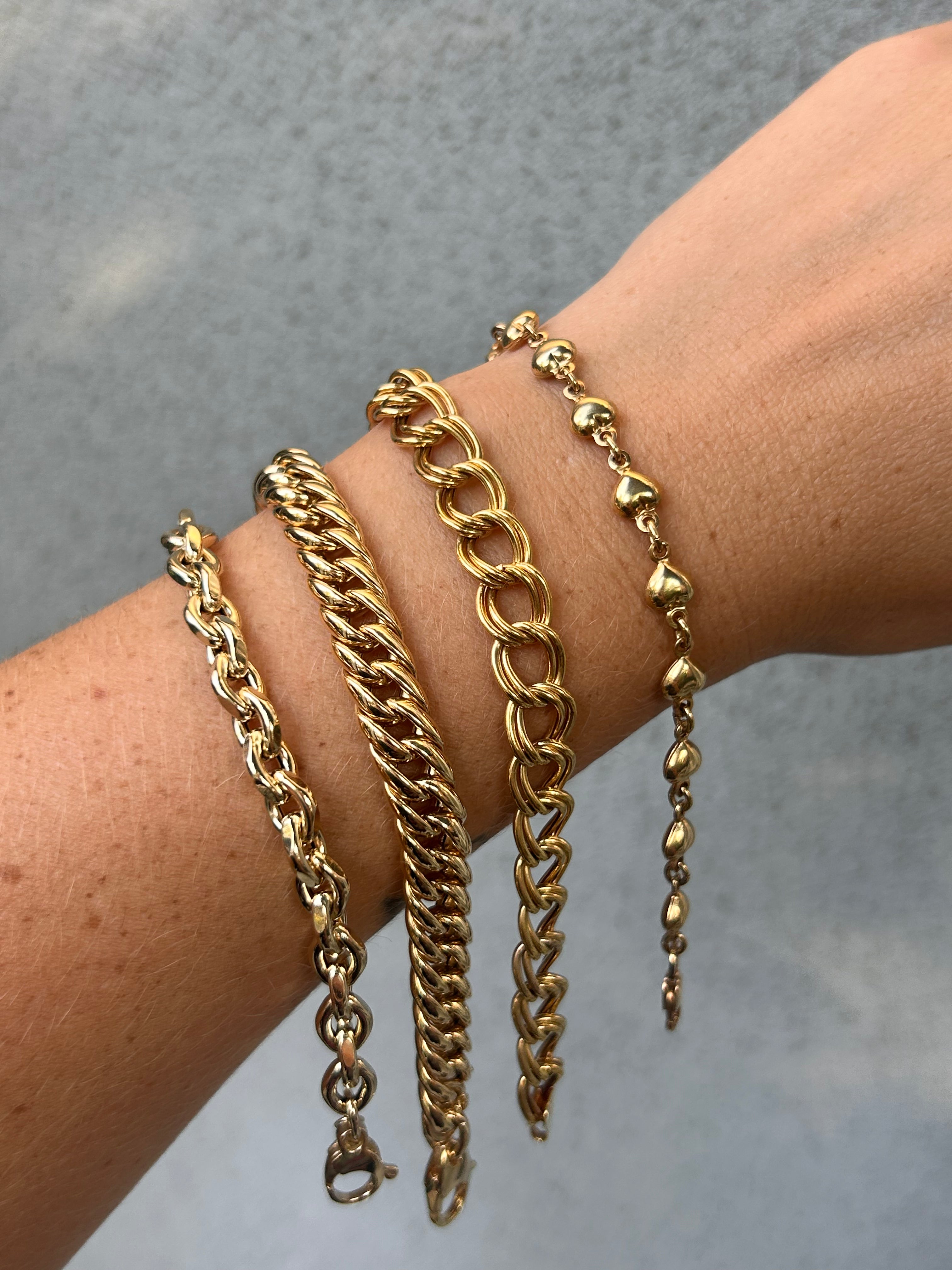 Puffy Heart Bracelet