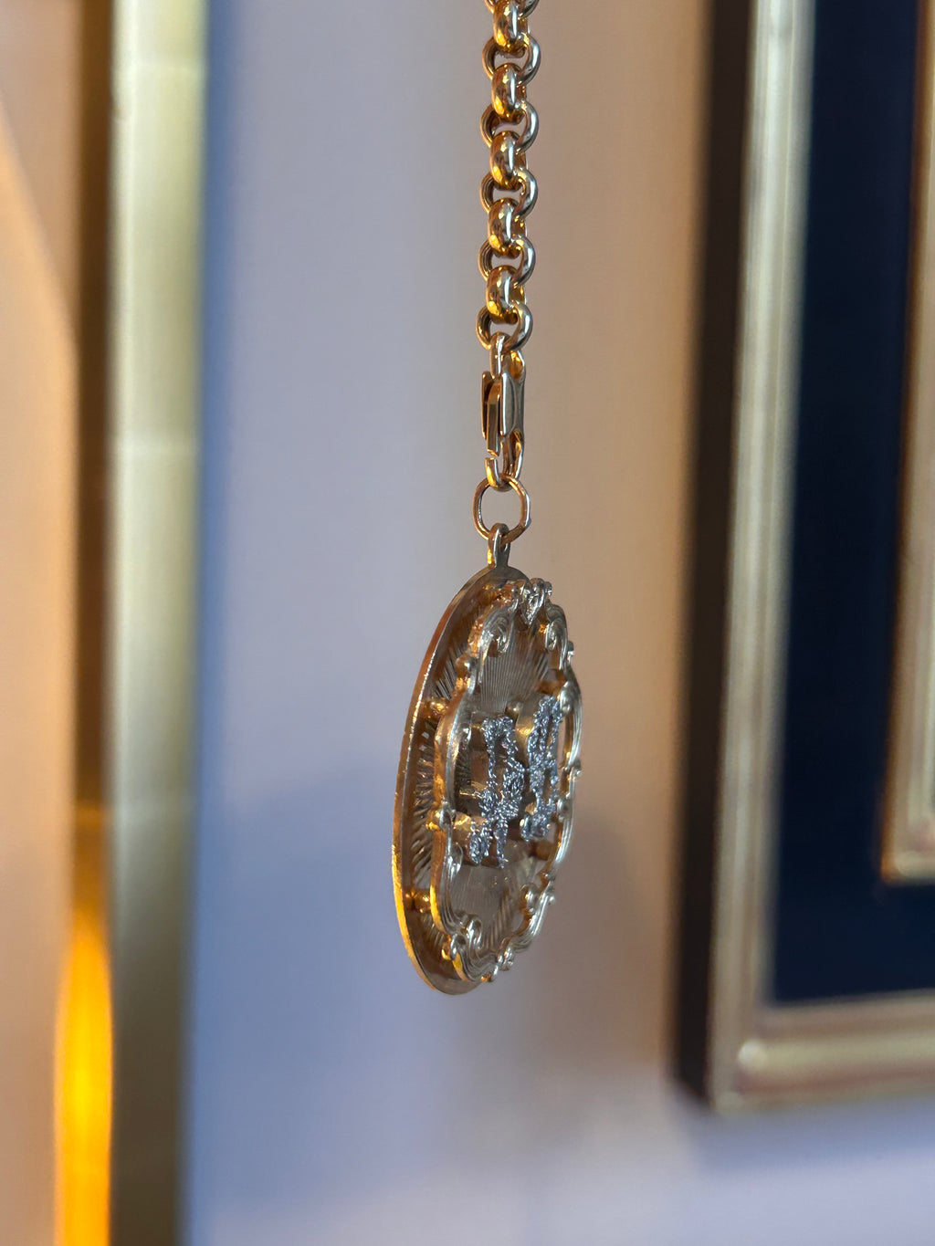 Mega AB Diamond Pendant