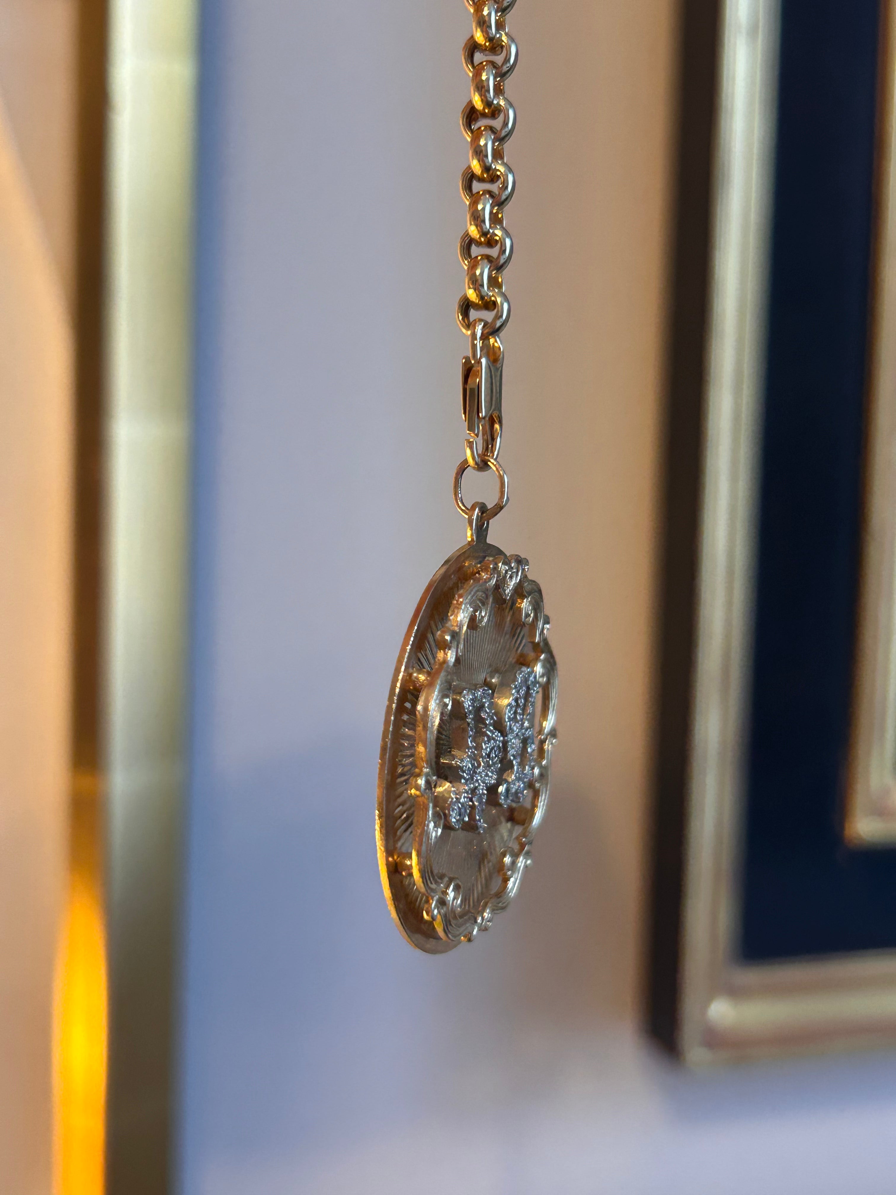 Mega AB Diamond Pendant