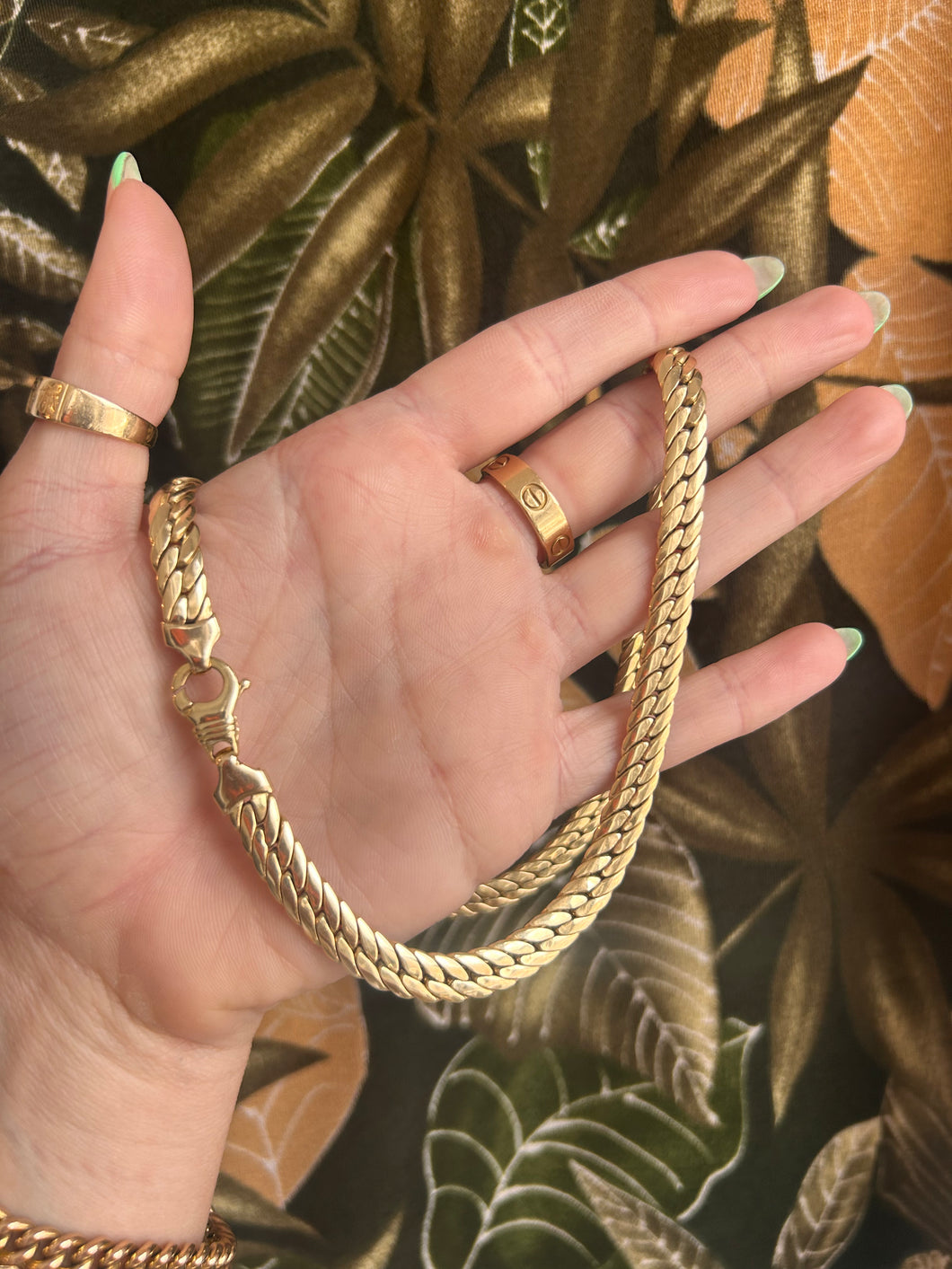 Fishtail Curb Chain