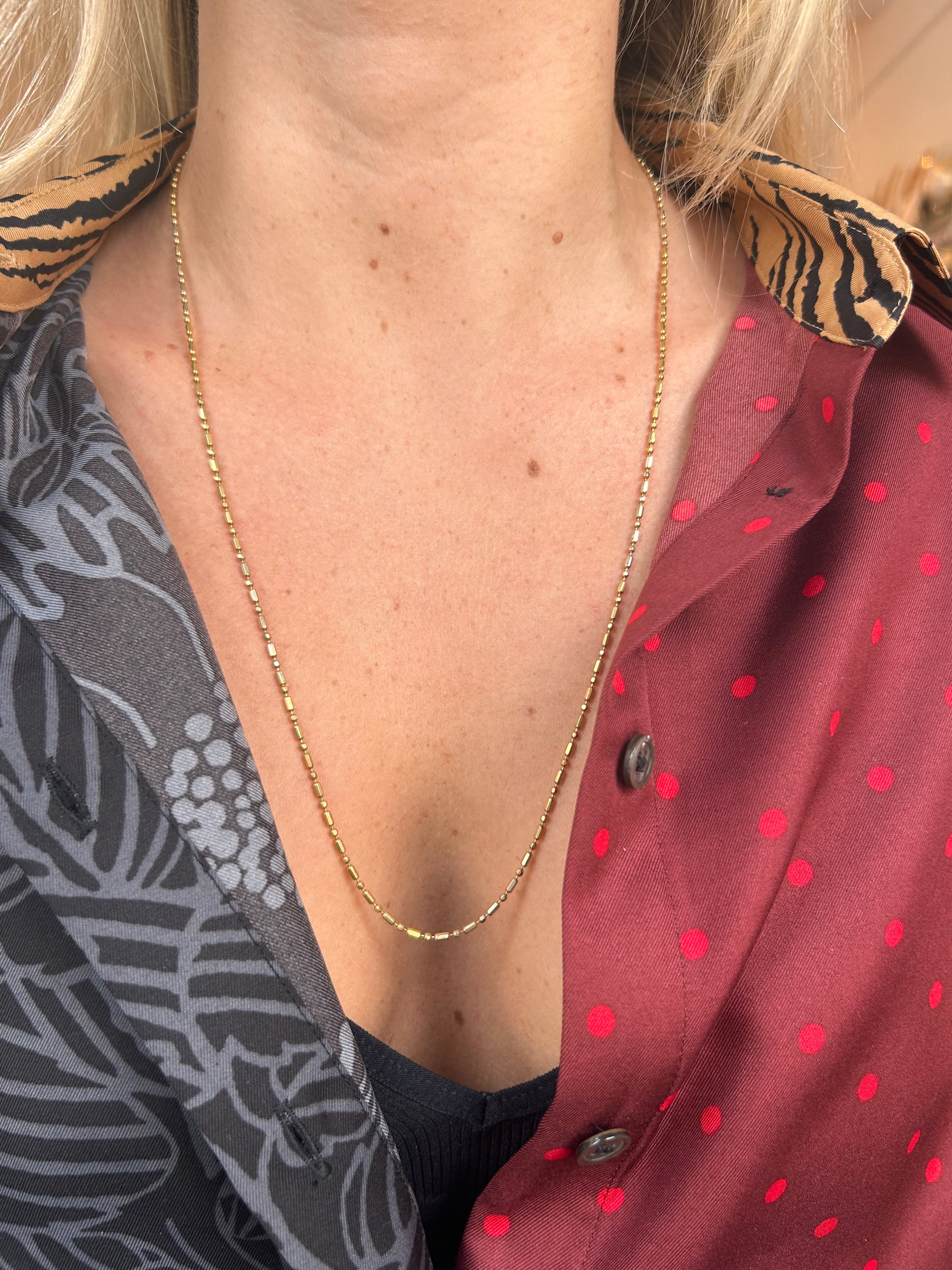 Solid Ombre Bead Chain