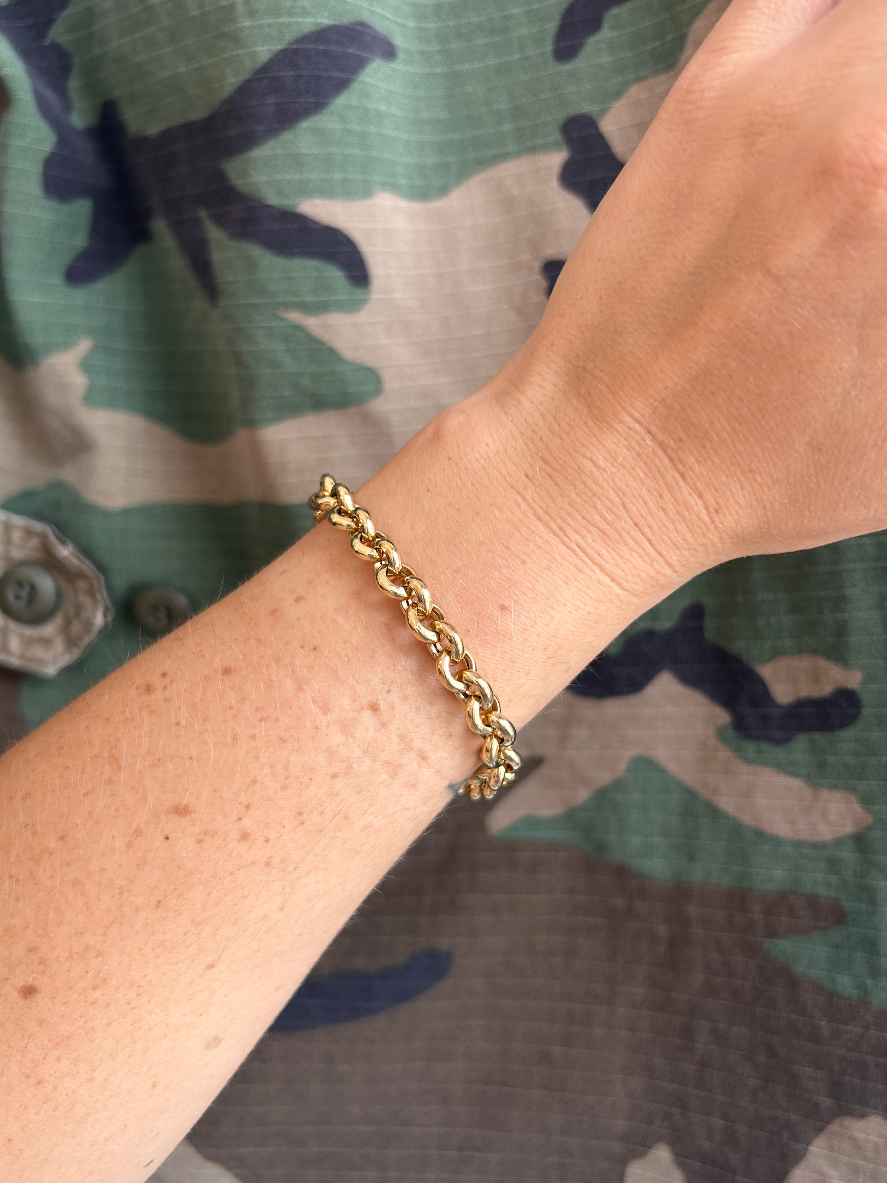 Chunky Rolo Bracelet