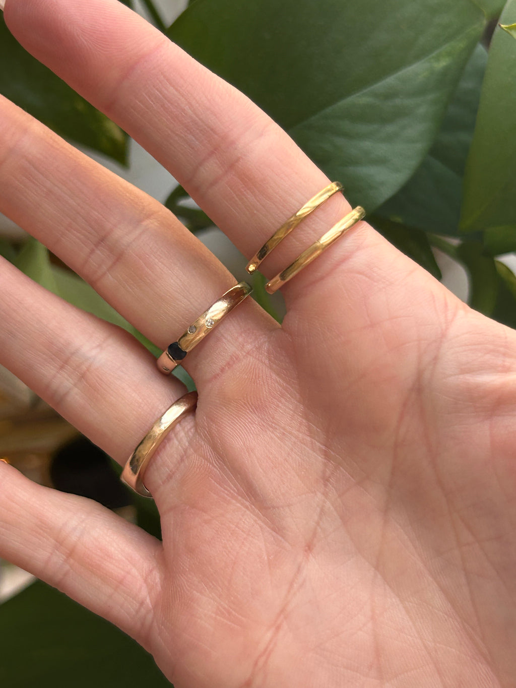 Diamond Dragonfly Ring
