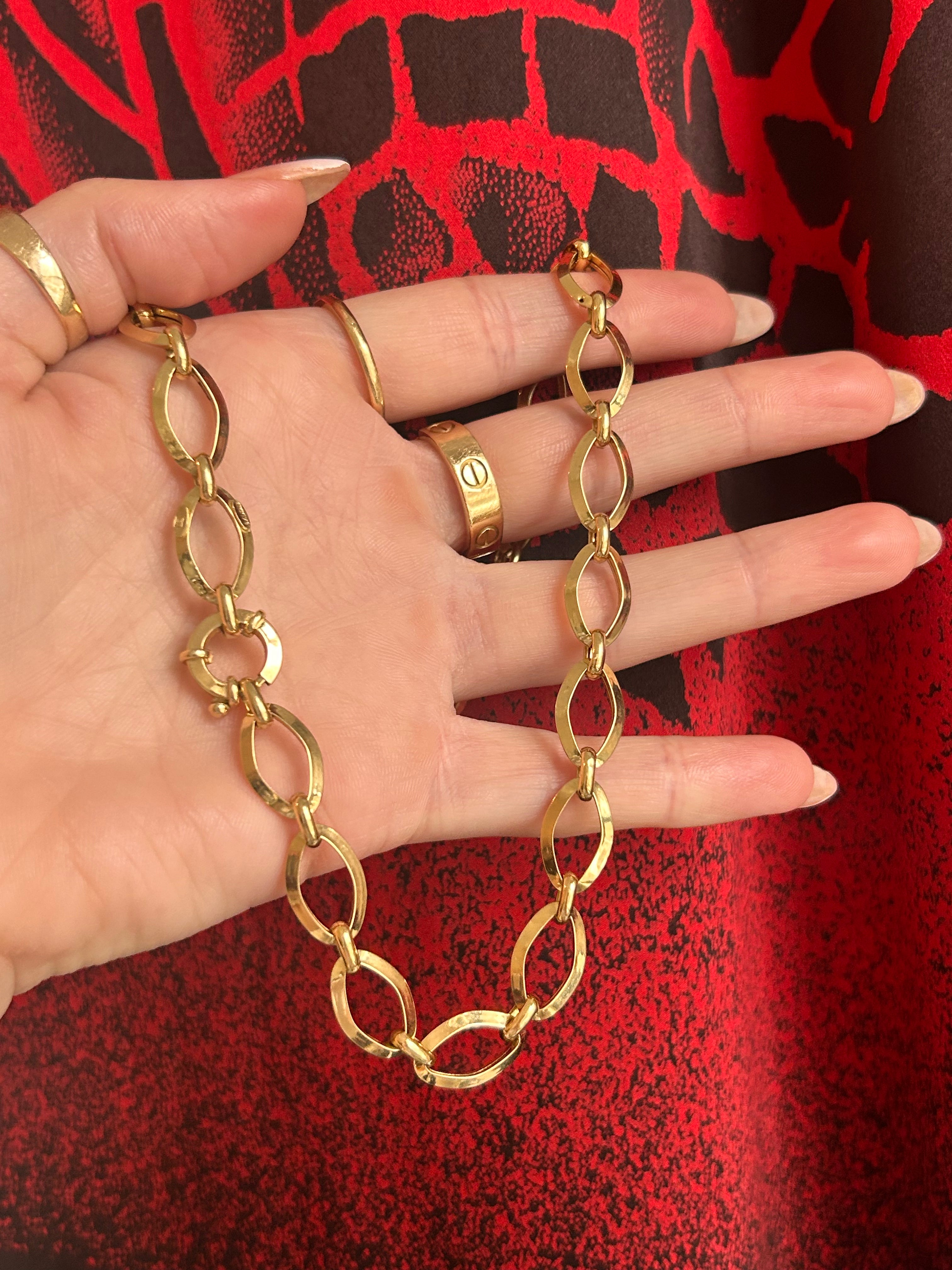 Oval Link Choker