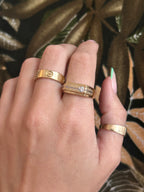 Diamond Square Ring