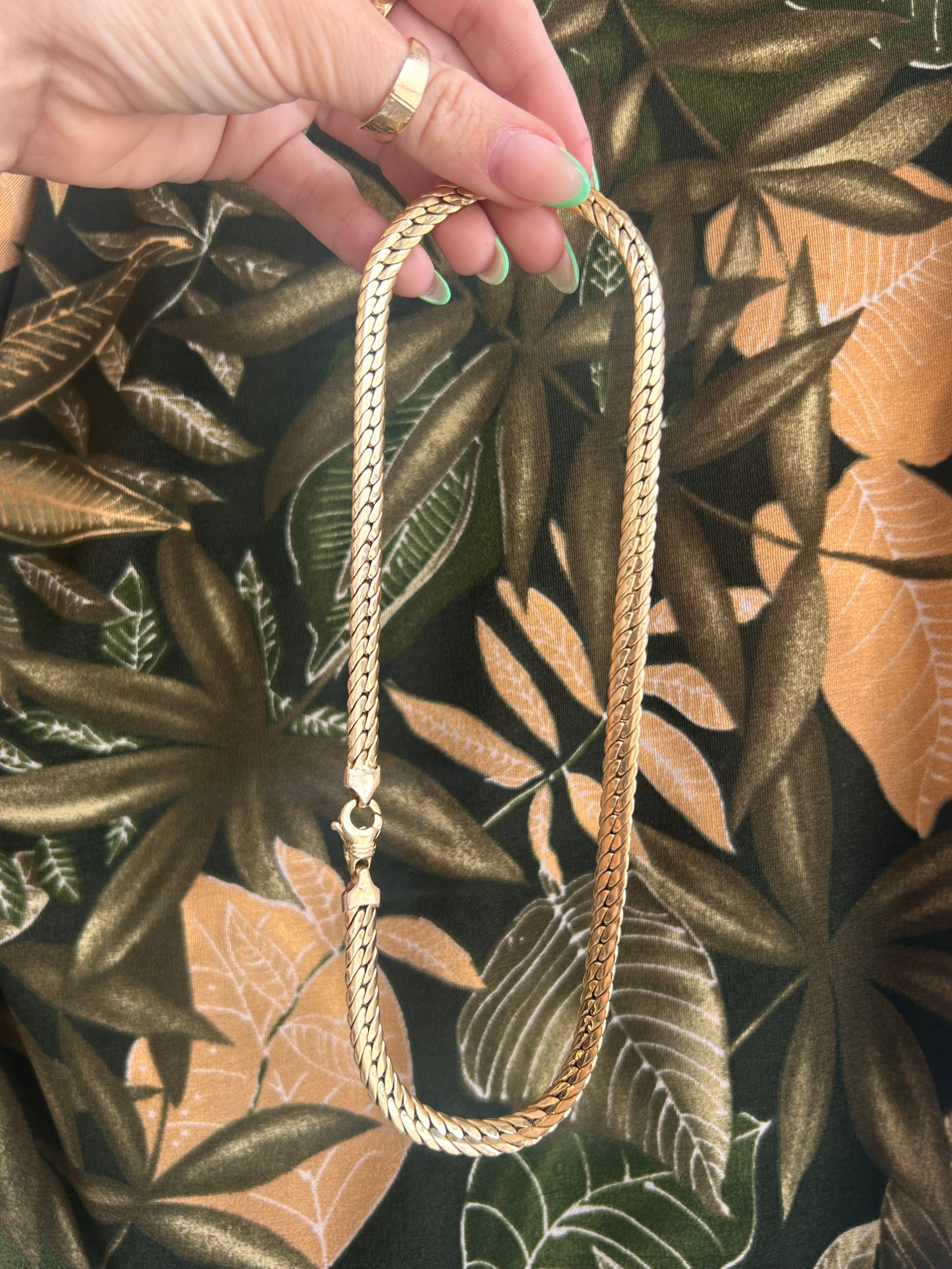 Fishtail Curb Chain