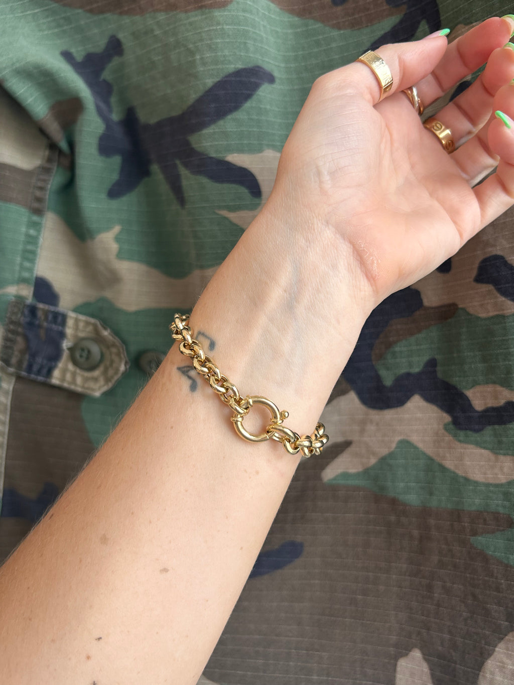 Chunky Rolo Bracelet