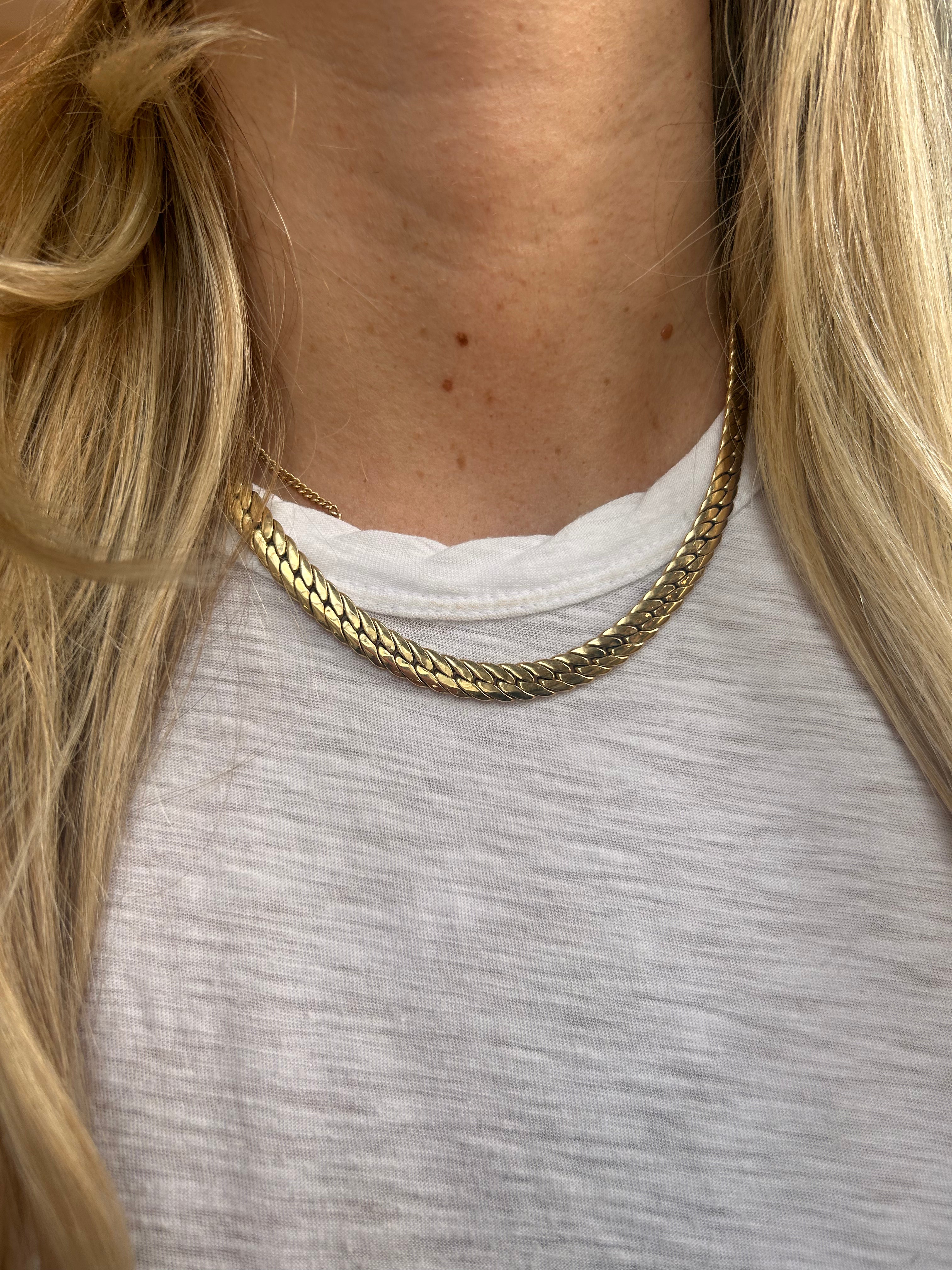 Fishtail Curb Chain