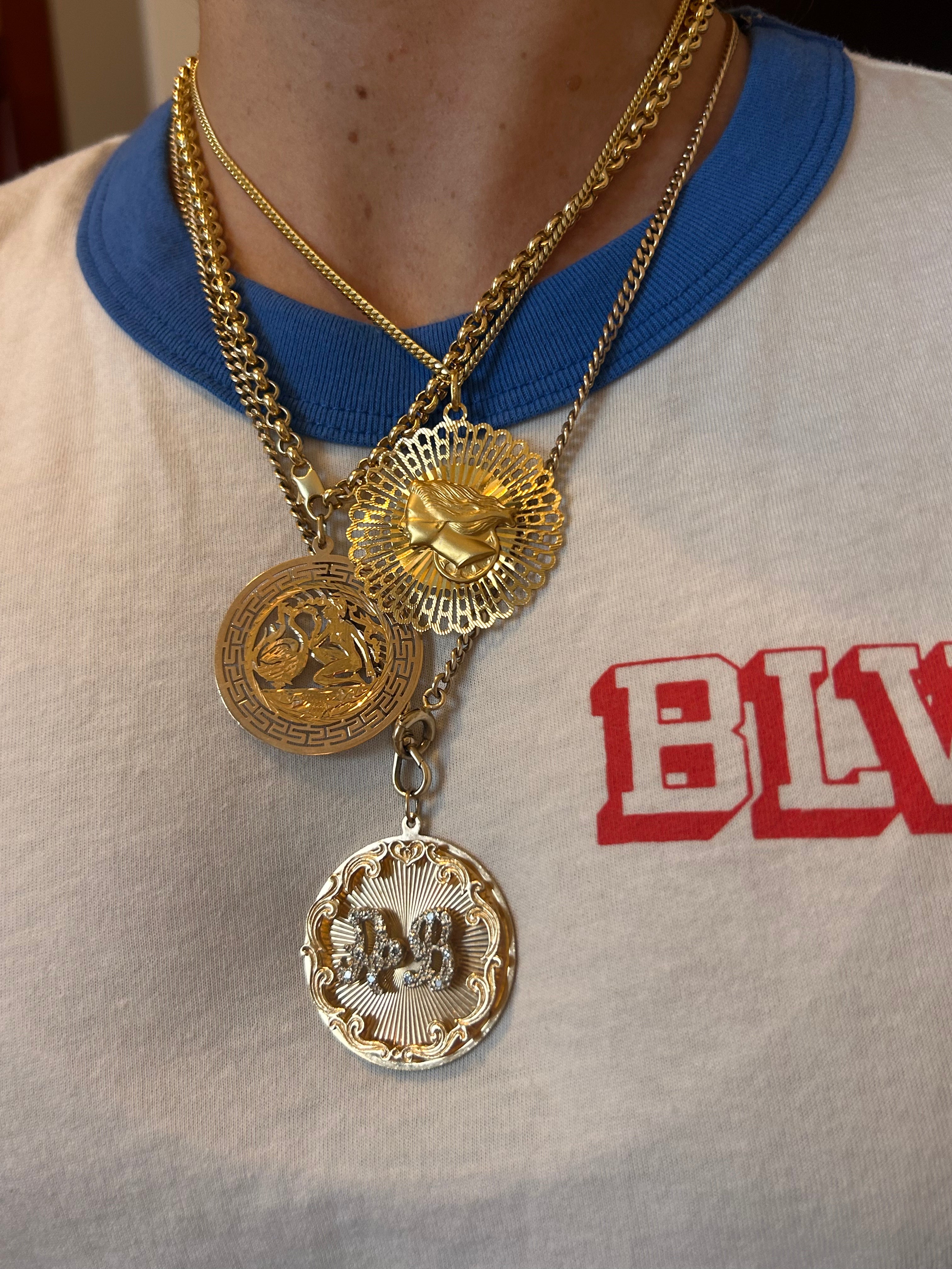 Lady Fortuna & Nefertiti Mega Pendant