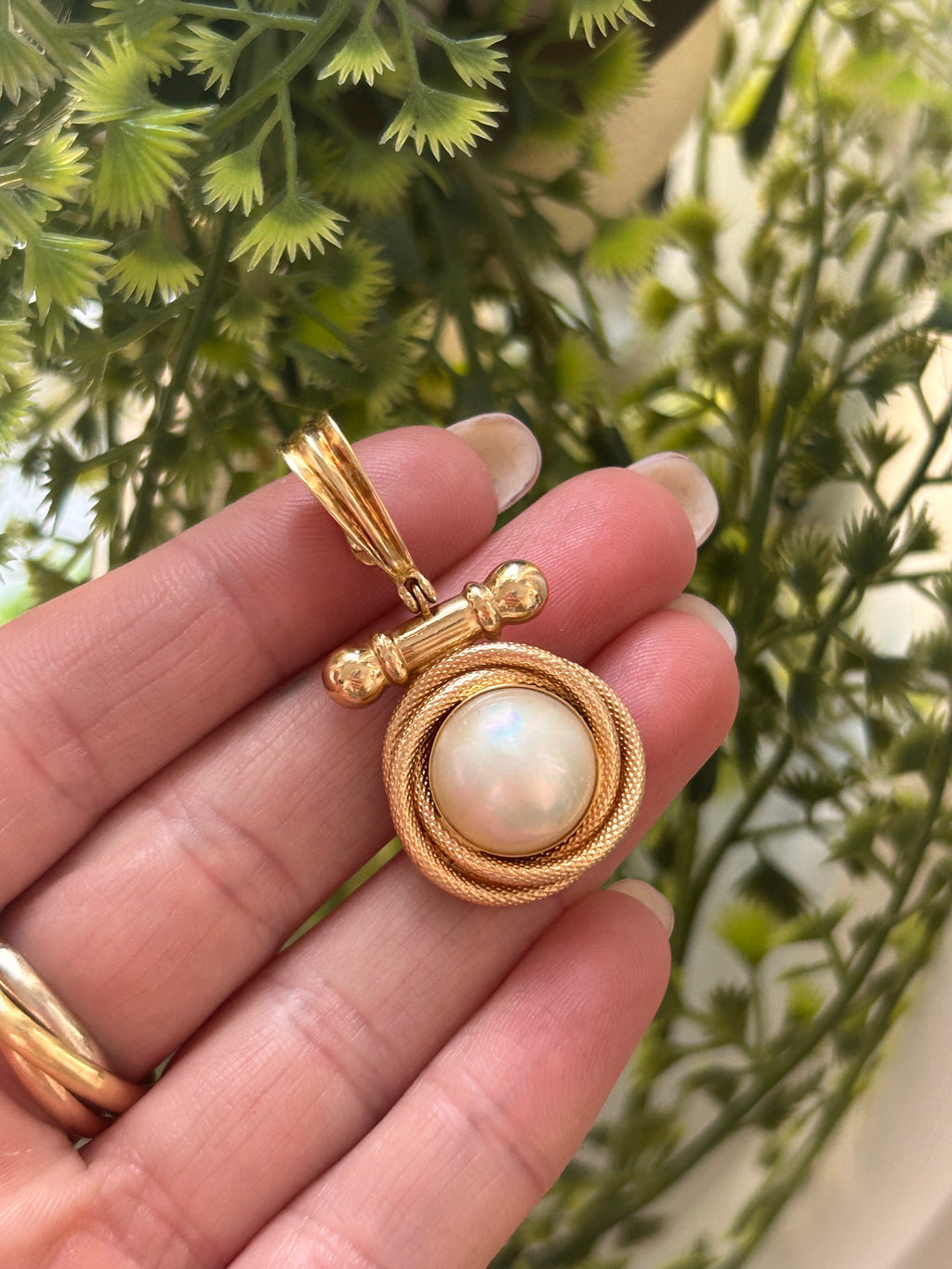 Pearl Door Knocker Charm