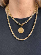 Aztec Calendar Medallion