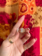 Diamond G Cage Ring