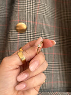 Diamond Burst Ring