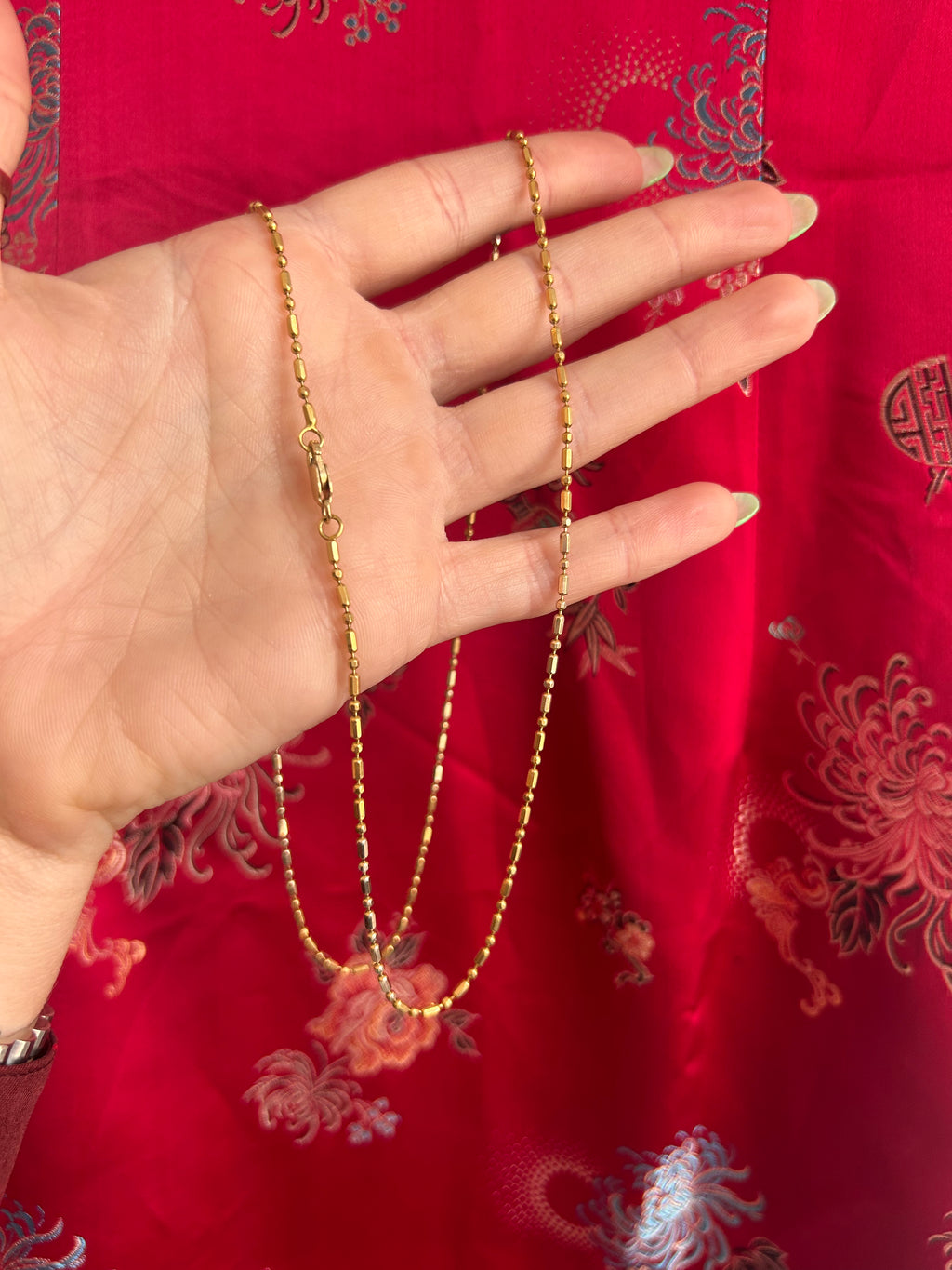 Solid Ombre Bead Chain