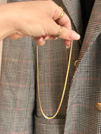 Square Snake Watch Chain