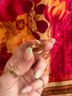 Upside Down Heart Ring