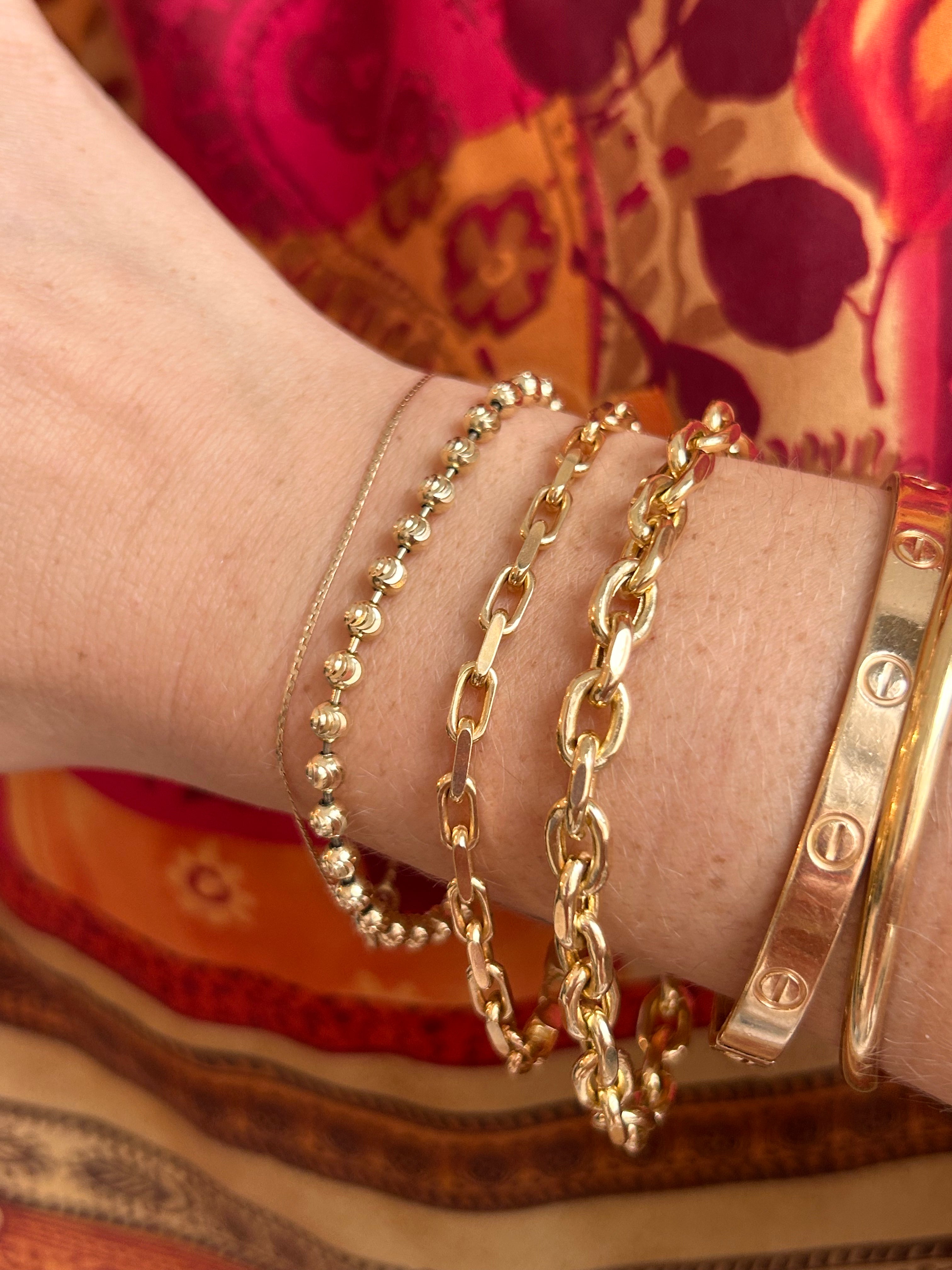 Solid Biker Bracelet