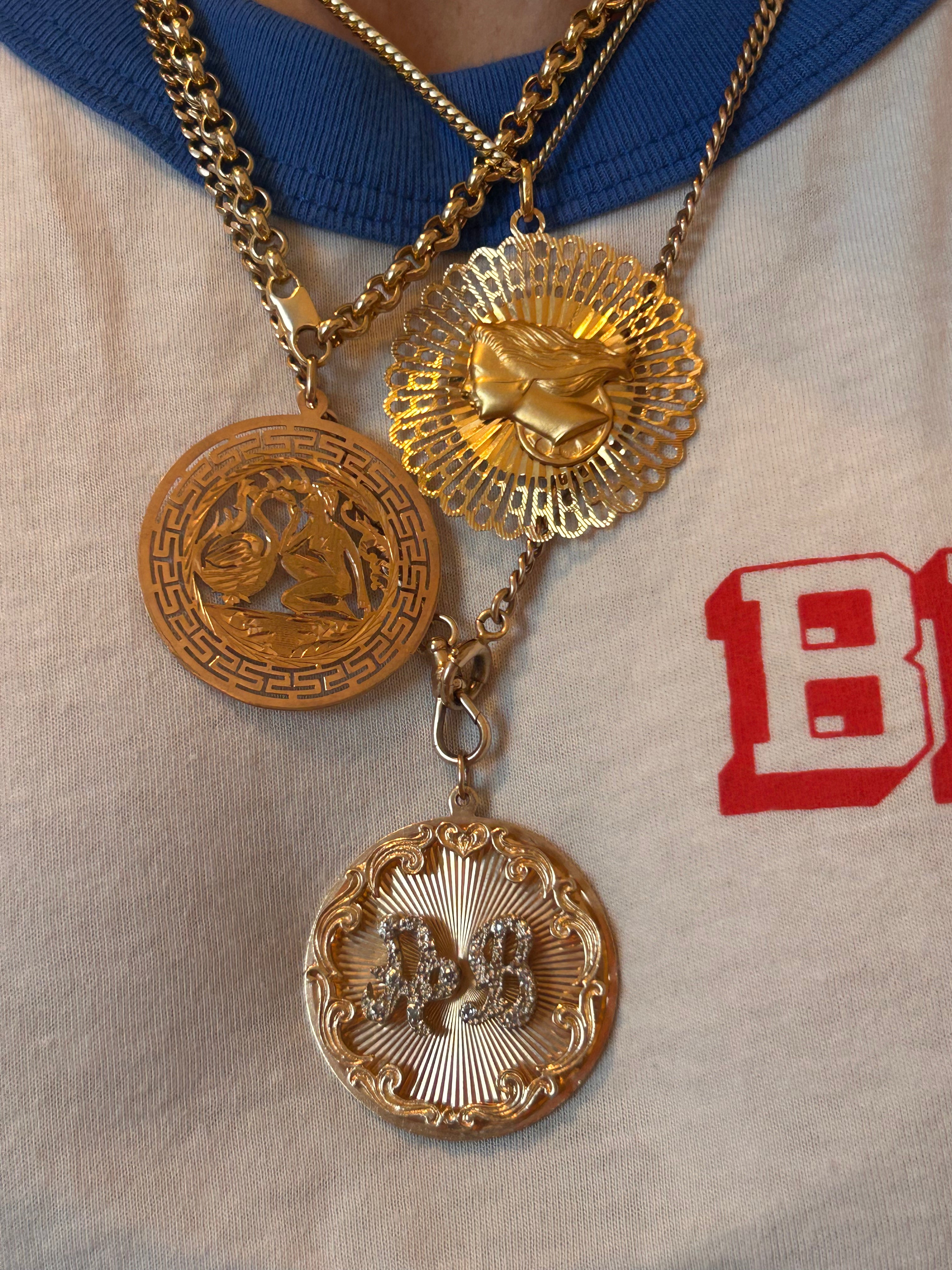 Lady Fortuna & Nefertiti Mega Pendant