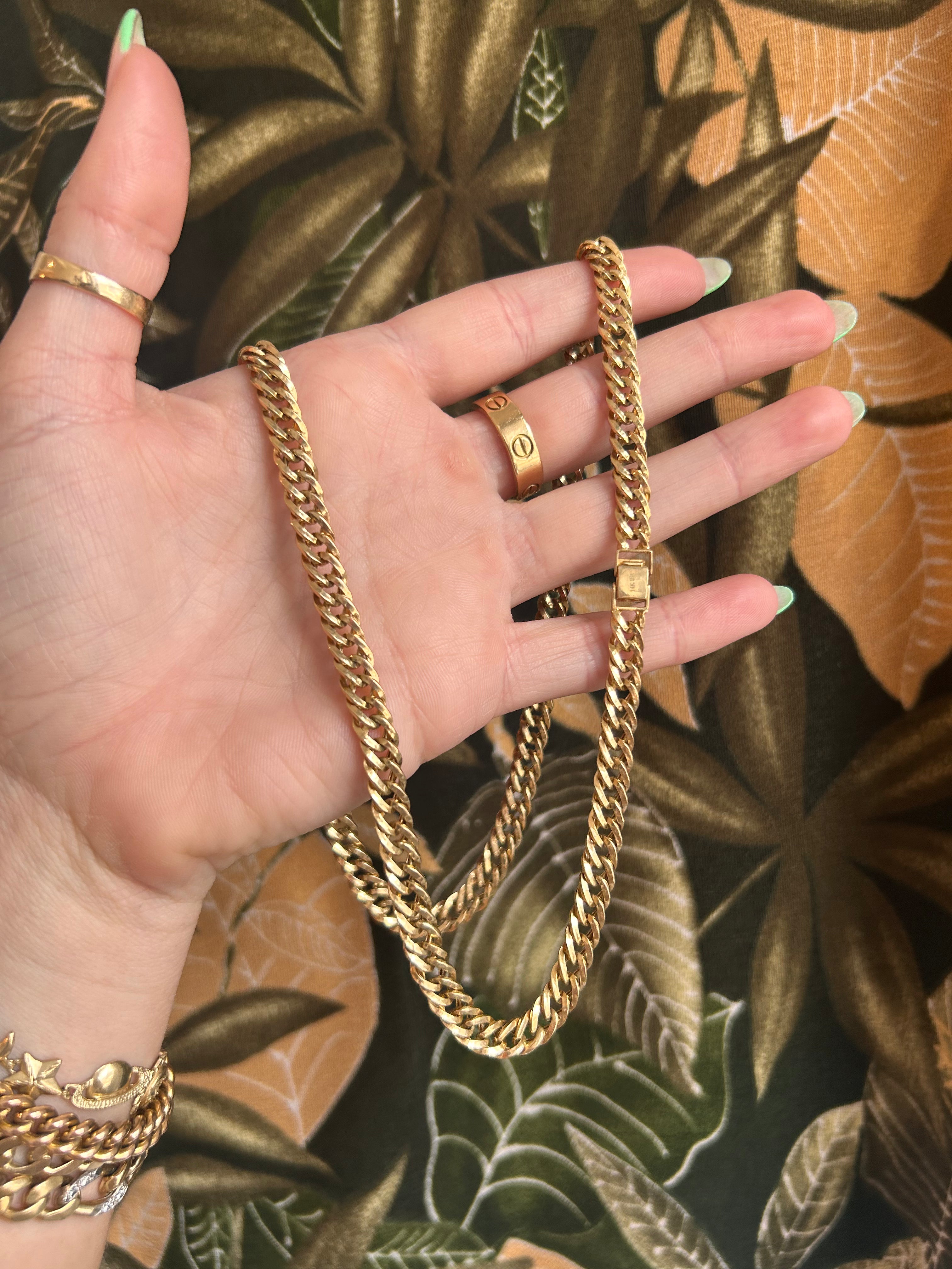 Double Curb Chain