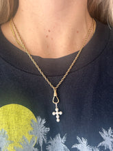 Load image into Gallery viewer, Mini Pearl Cross
