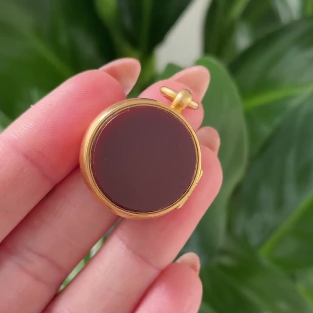 Antique 18k Rare Fob Locket