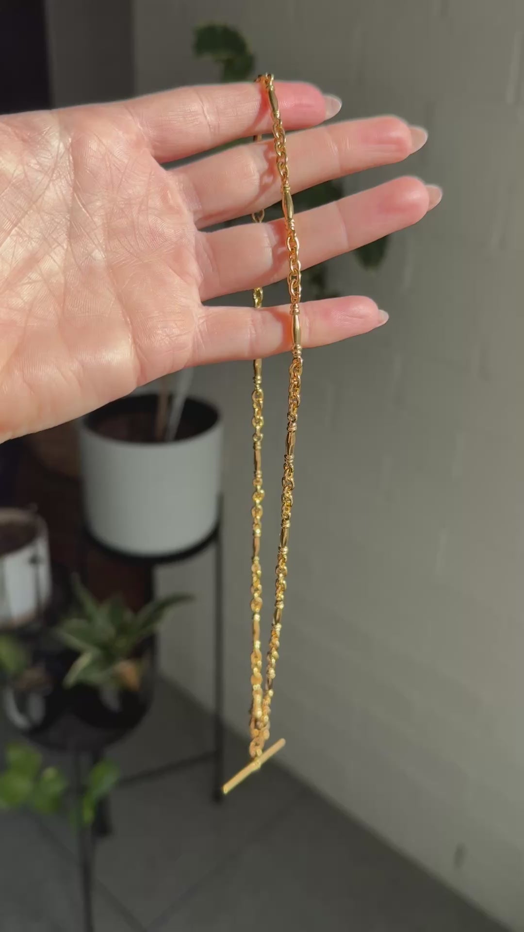 Fancy Trombone Watch Chain