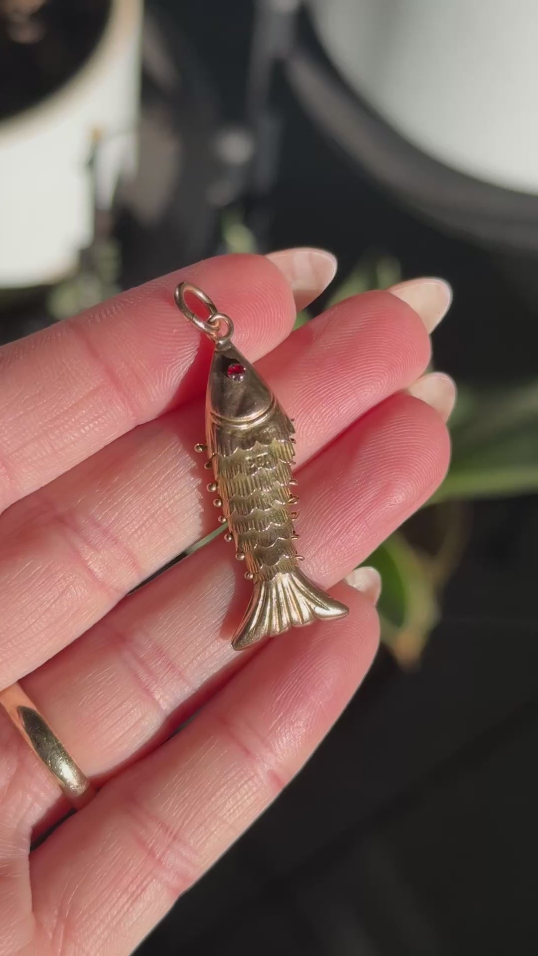 Articulated Fish Charm